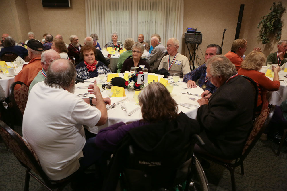 Annual Veterans Day dinner in the Geisen Reception Centre